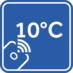 Поддержание +10 °С в режиме обогрева в сплит-системе Haier AS09NS6ERA-G / 1U09BS3ERA
