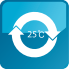 Охлаждение при низкой температуре наружного воздуха в напольно-потолочном кондиционер MDV MDUE-24HRFN1 / MDOU-24HFN1