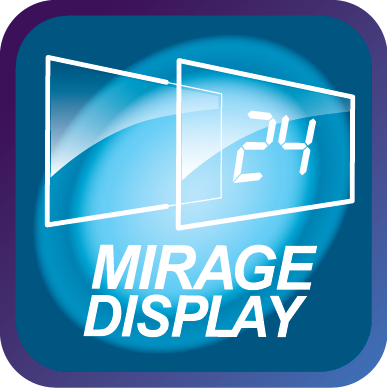 MIRAGE дисплей в сплит-системе Hisense AS-13UW4SVETG157G(С)