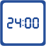 Индикация времени на дисплее в настенном кондиционере Gree GWH36LB-K3NNB4E