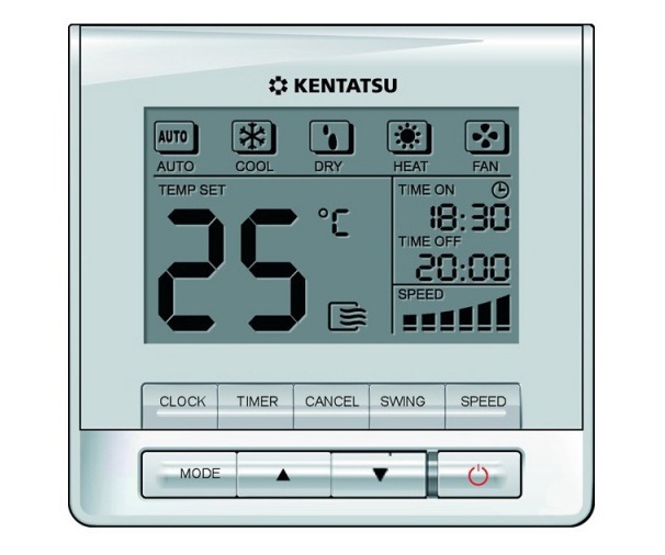 Kentatsu KSVQ53HFAN1 / KSUN53HFAN1 Кассетная сплит-система