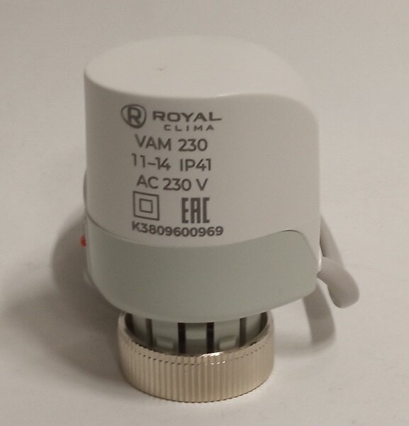 Royal Clima VAM 230 Термоэлектропривод