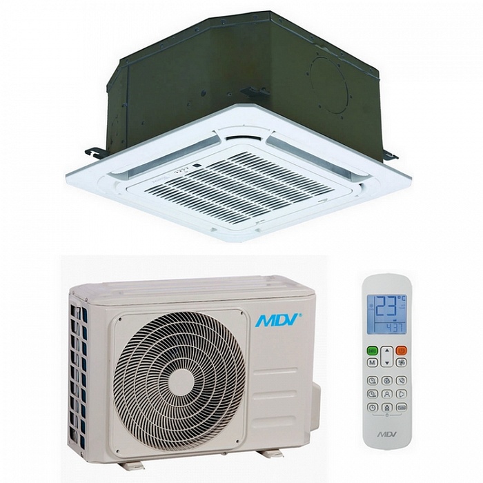 MDV MDCA4-12HRN1 / MDOU-12HN1-L Compact Кассетная сплит-система