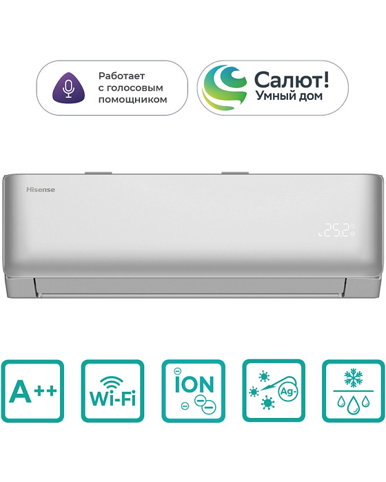 Hisense AMS-12UW4RWUHD00(S) Внутренний блок настенного типа