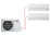 Mitsubishi Electric MSZ-HR25VF*2 + MXZ-2HA40VF